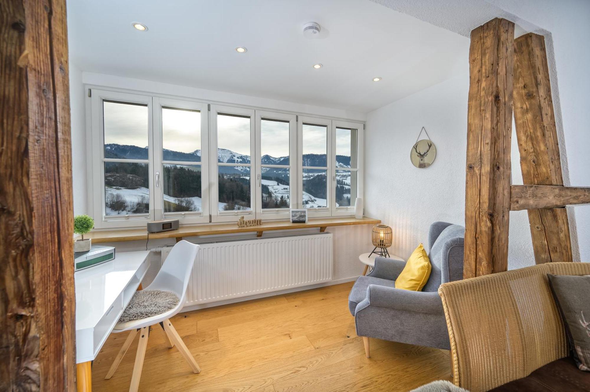 Haus Bergblick "Staufen" Mit 2 Schlafzimmer Oberstaufen Exteriér fotografie